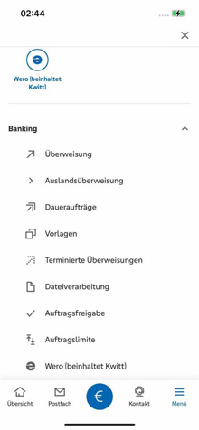Schritt 1: Anmelden für "Kwitt"
