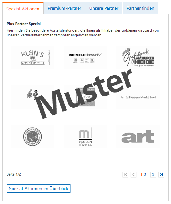 Partner und Aktionen Partner und Aktionen